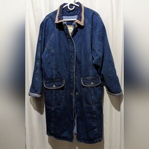 Vintage Innovations Denim Duster Jacket